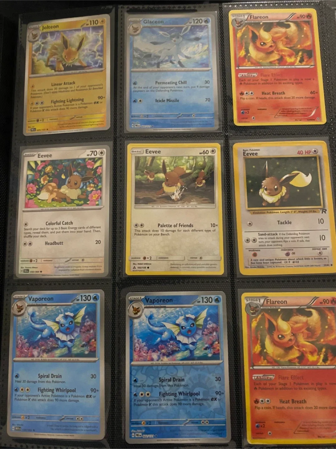 Eevee Evolution Pokemon Cards image indicator(2)