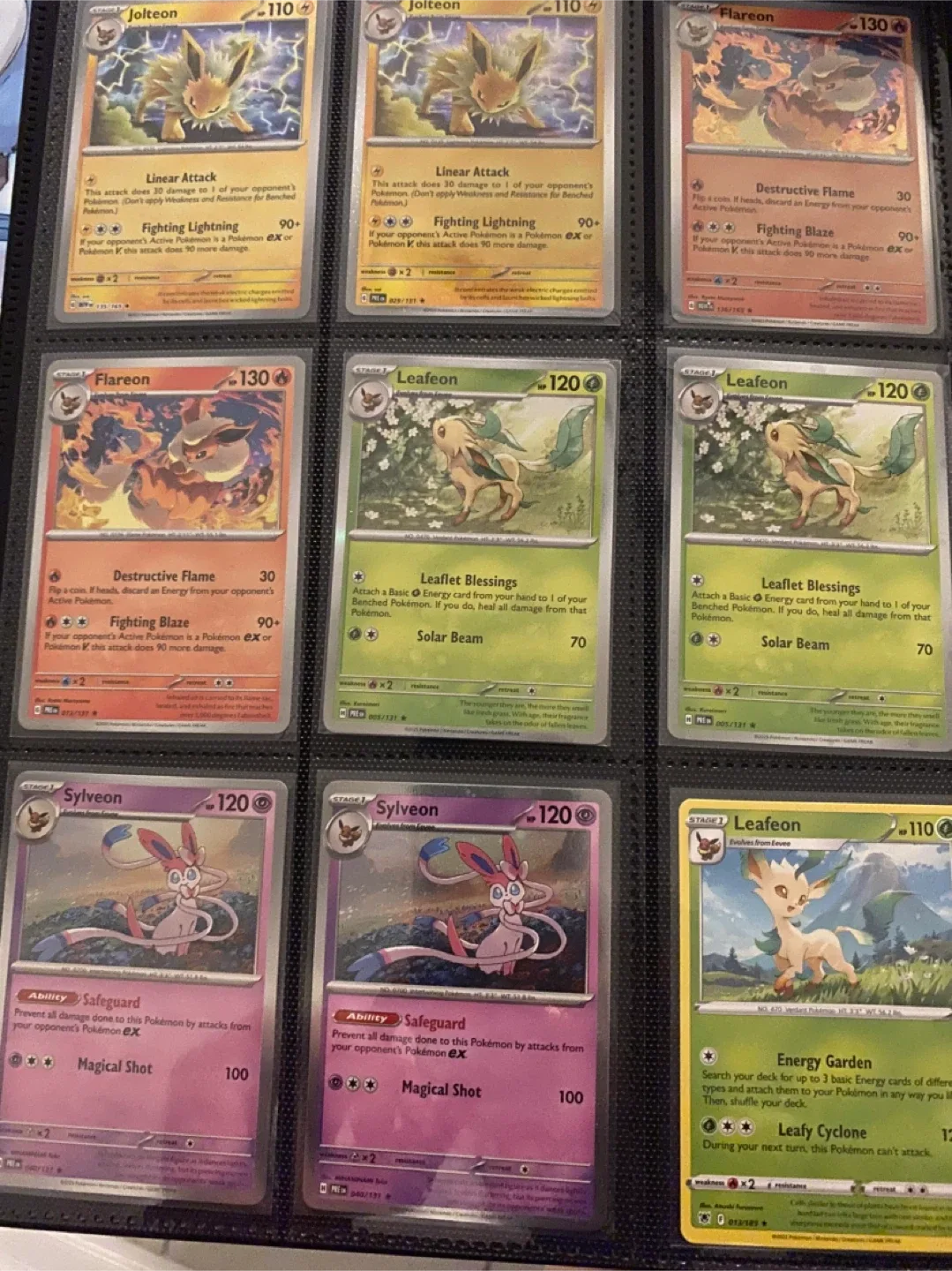 Eevee Evolution Pokemon Cards image indicator(4)