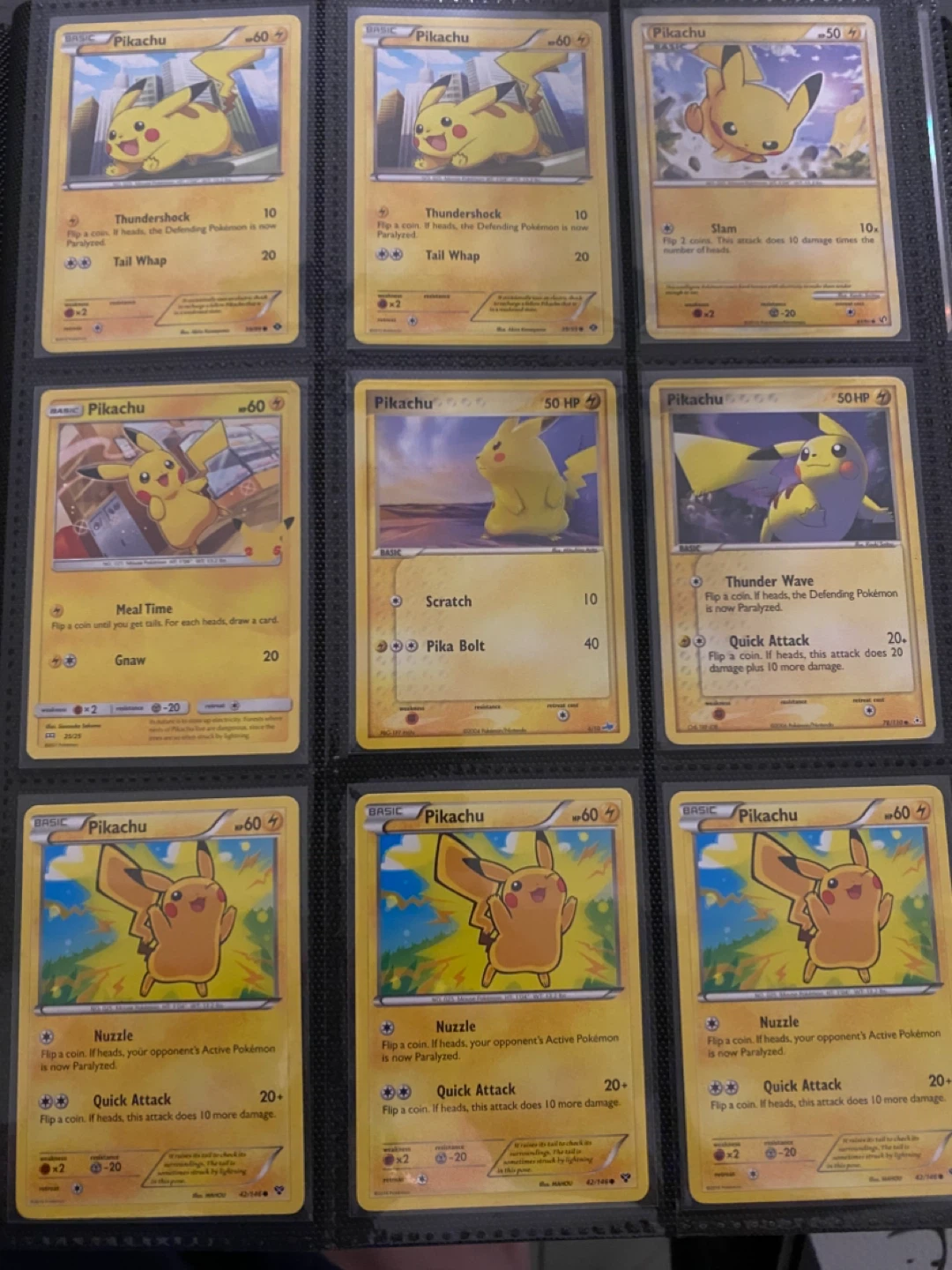 Pikachu Pokemon Trading Cards - photo 4
