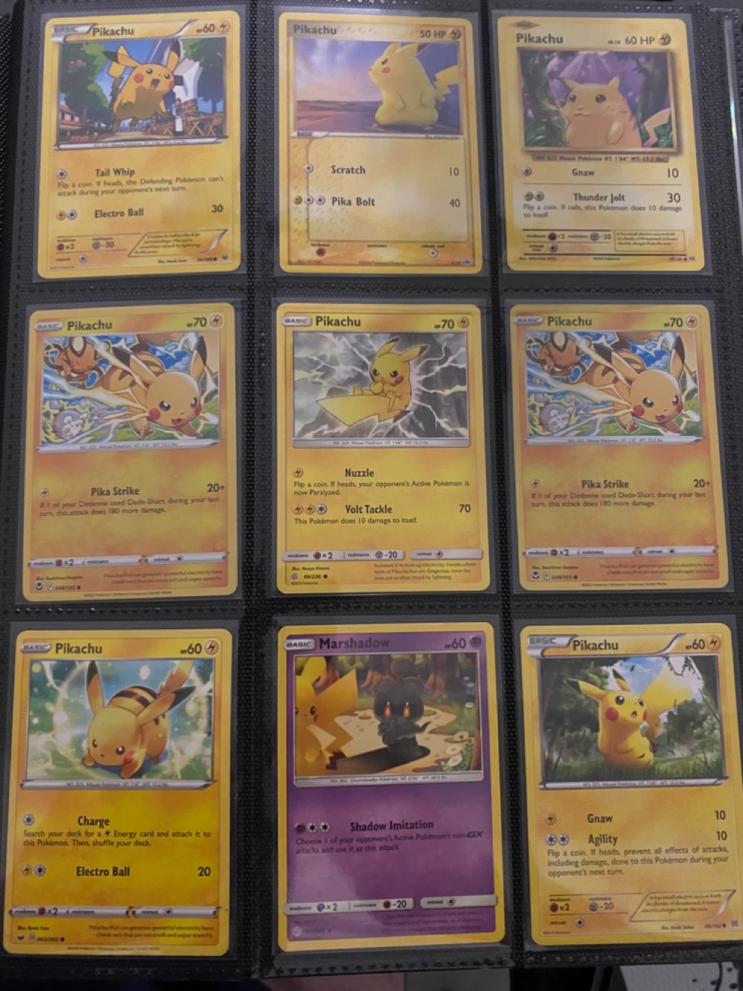 Pikachu Pokemon Trading Cards - photo 2