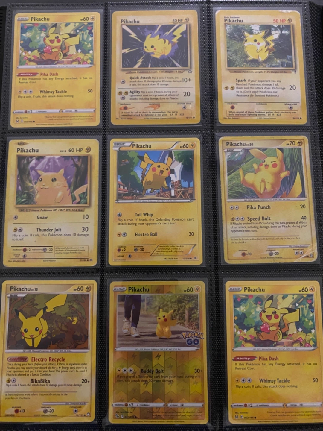 Pikachu Pokemon Trading Cards - photo 3