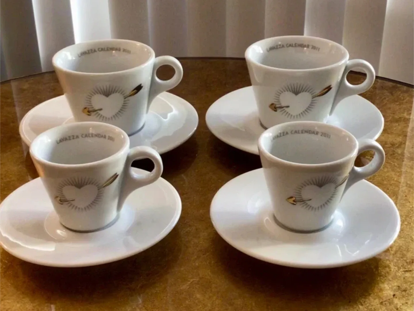 Lavazza Calendar 2011 Golden Heart Collectible