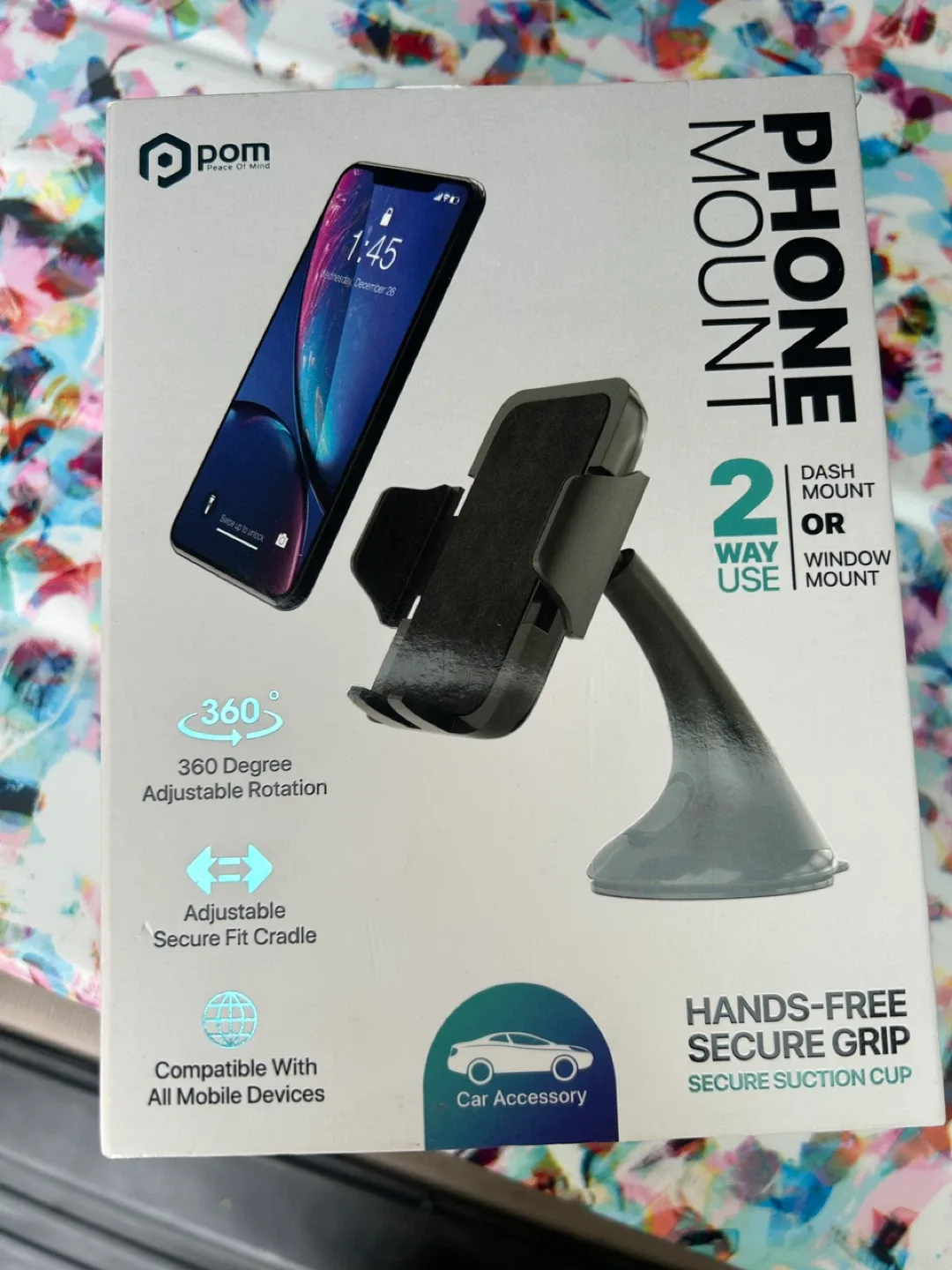 POM Phone Mount - Dash or Window