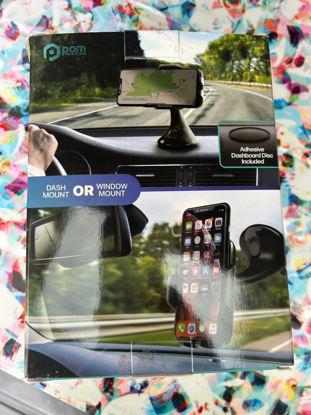 POM Phone Mount - Dash or Window image indicator(2)