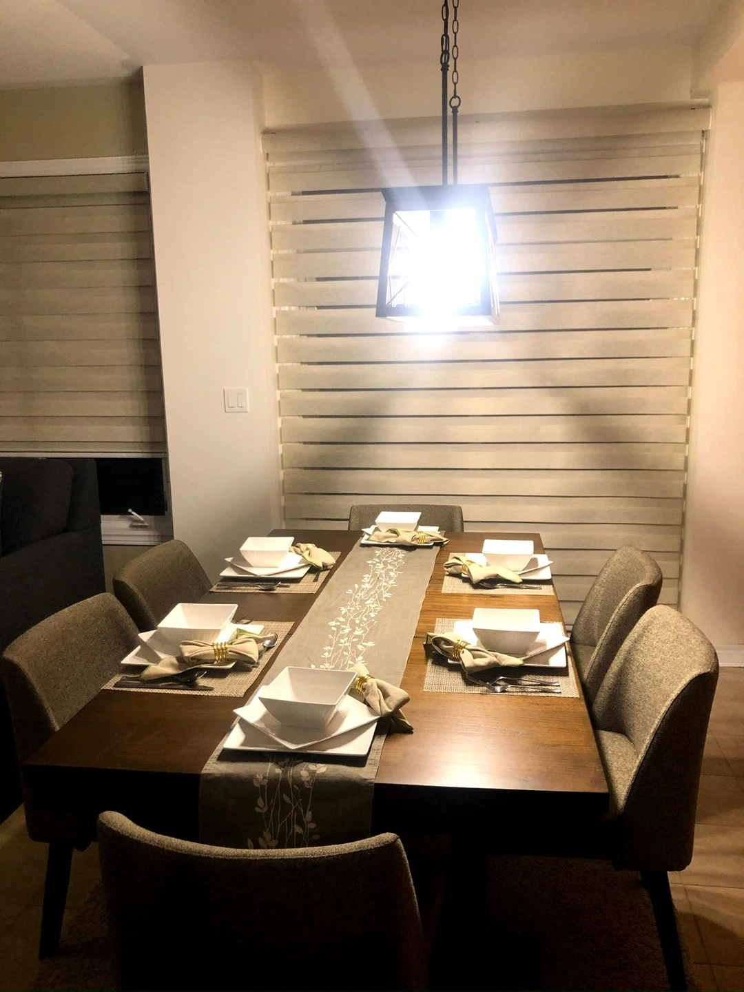 Dining Table with 6 Chairs- rarely used for staging only - photo 2