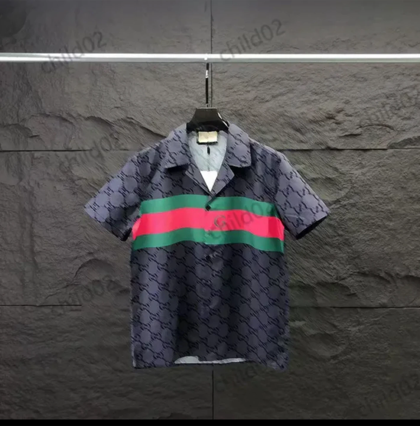 Gucci Shirt with Logo Pattern