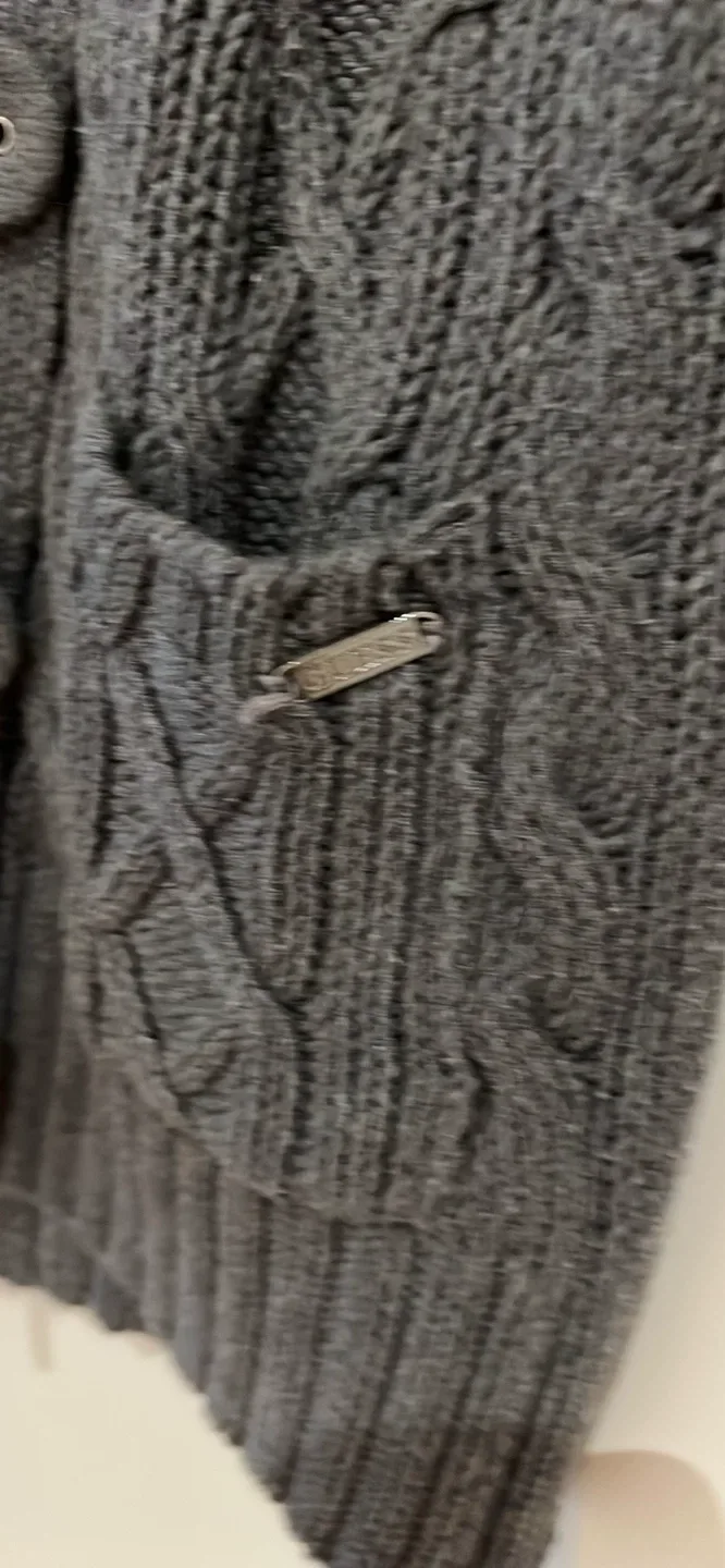 Guess Grey Knit Cardigan - Size M image indicator(3)