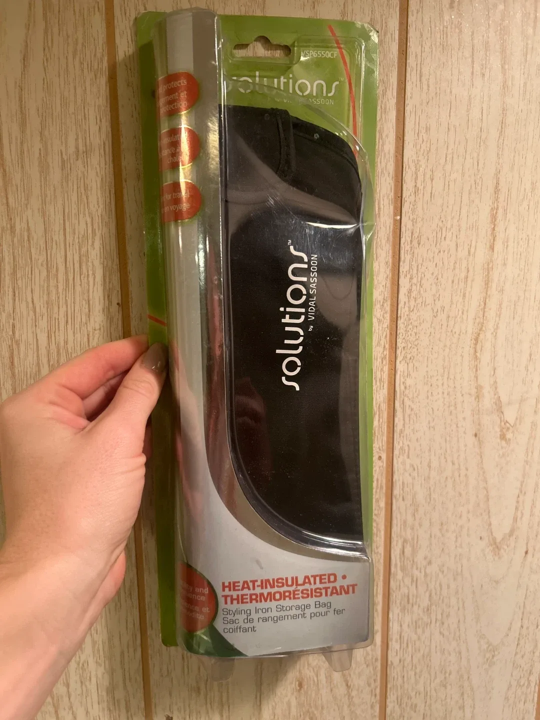 Solutions by Vidal Sassoon Styling Iron Storage Bag