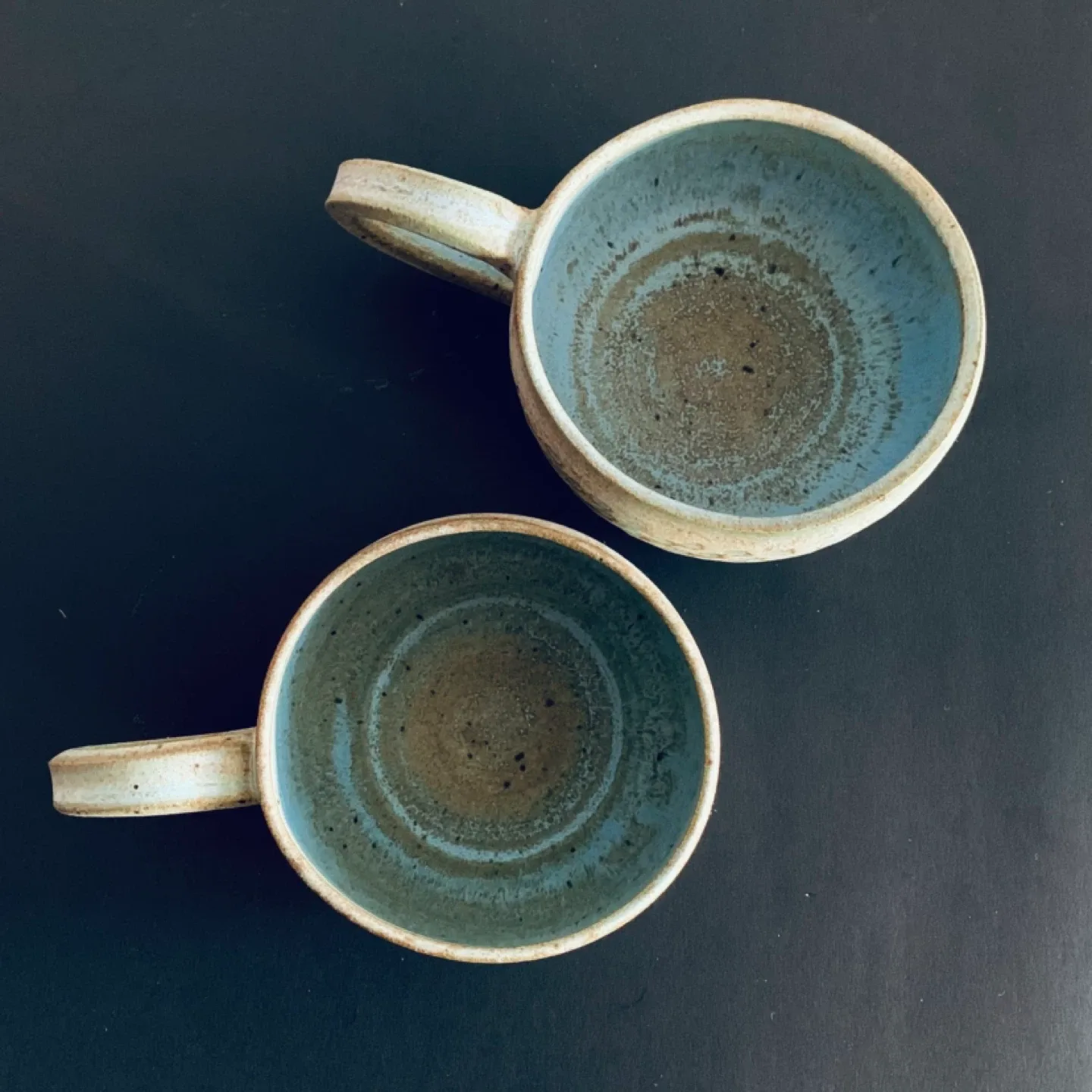 Signature Glazed Stone Mug Timeless Art image indicator(2)