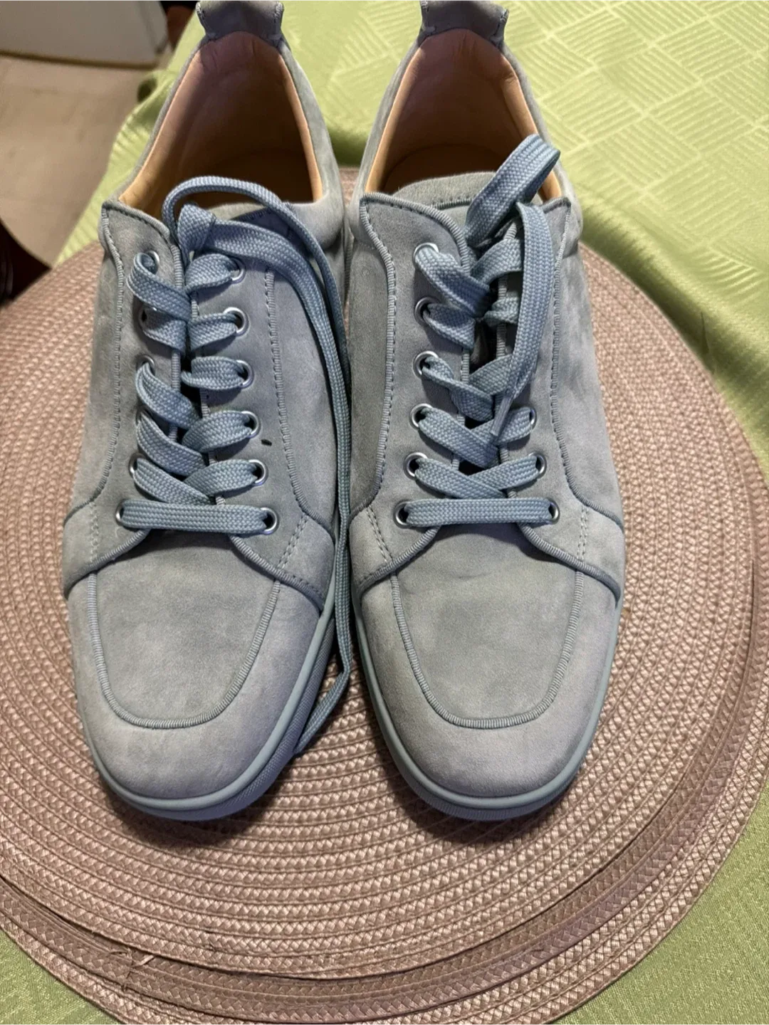 Christian Louboutin Suede Sneakers - Size US 10