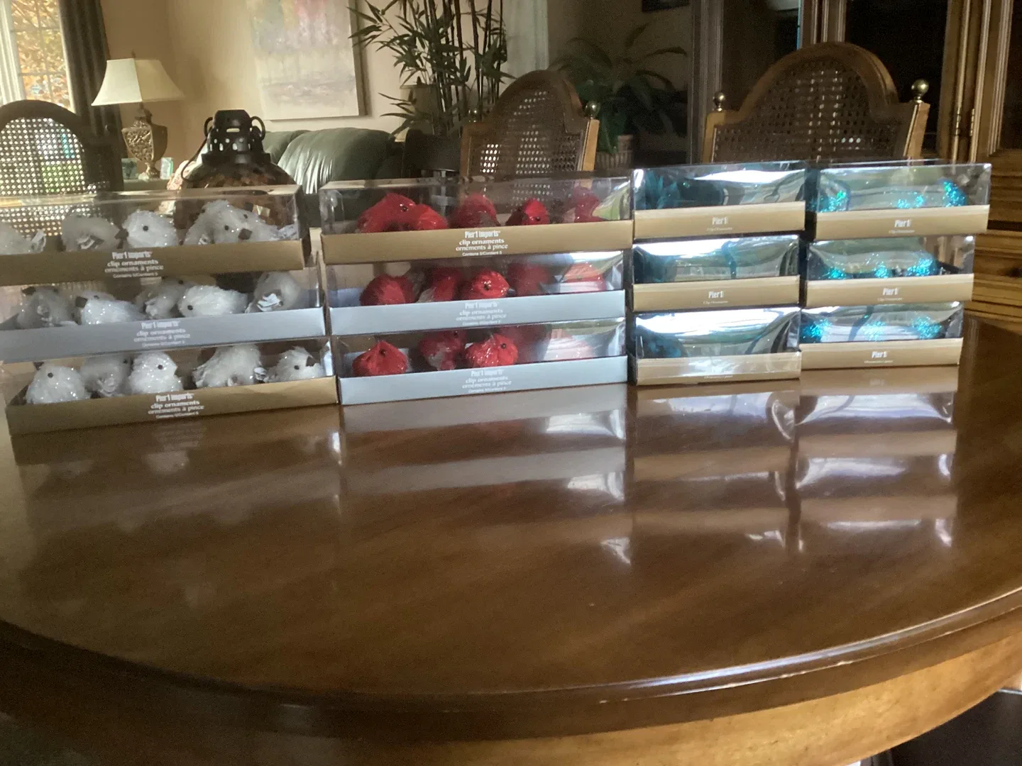 Pier one clip on Christmas ornament- Birds image indicator(2)