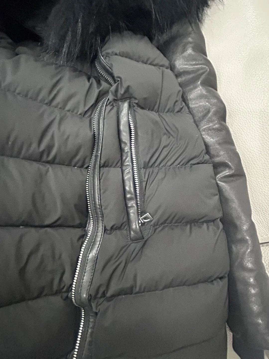 Rudsak Black Down Puffer Coat image indicator(7)