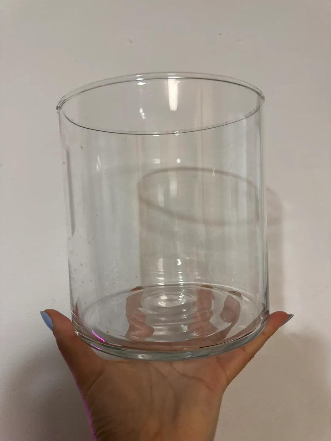 Clear Glass Vase thumbnail