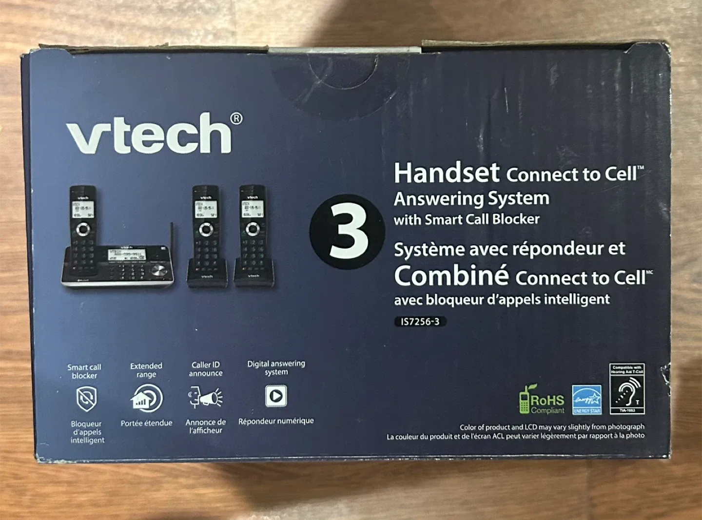 VTech IS7256-3 Cordless Phone System image indicator(3)