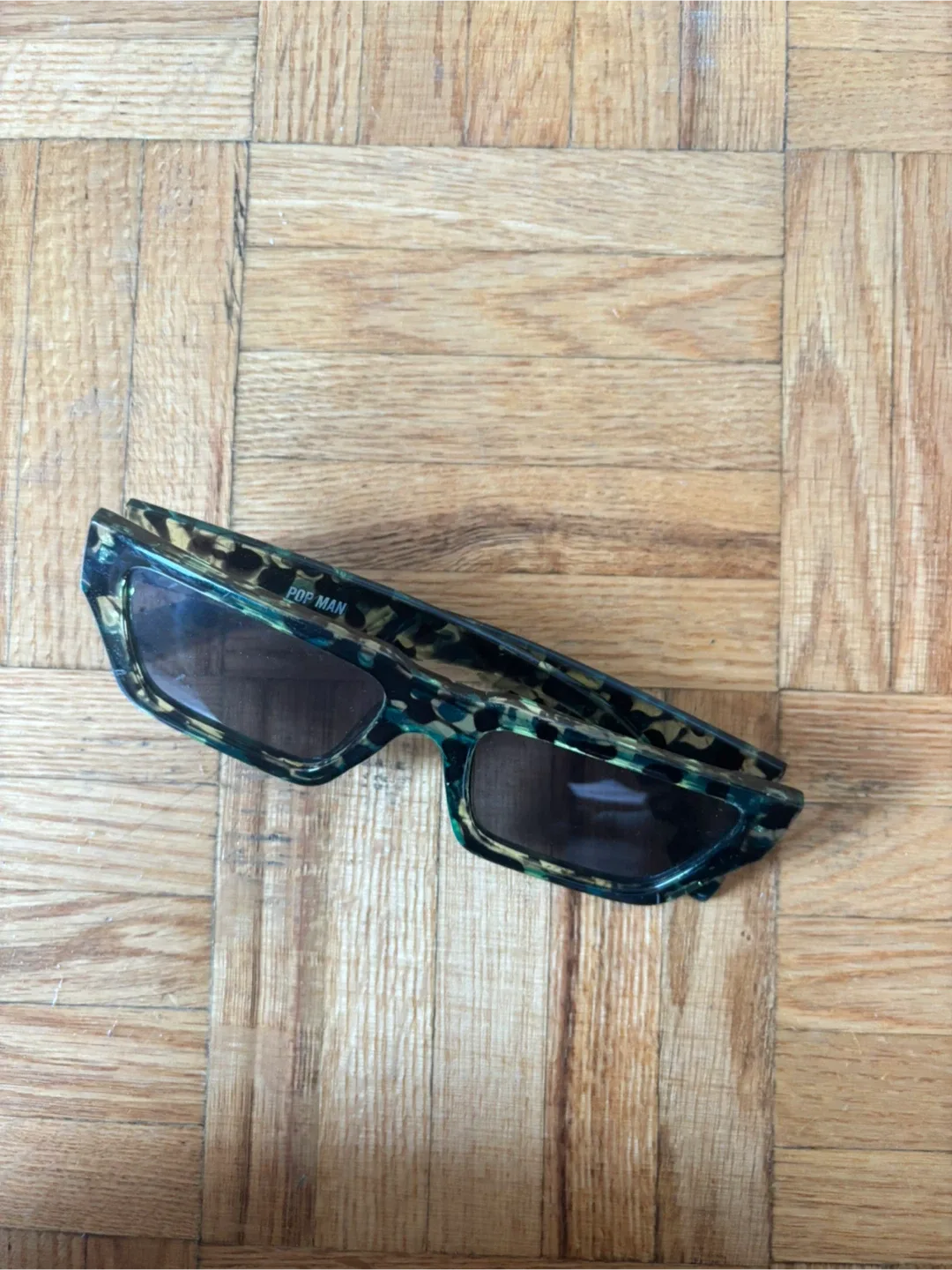 Popman Sunglasses - Green Camo