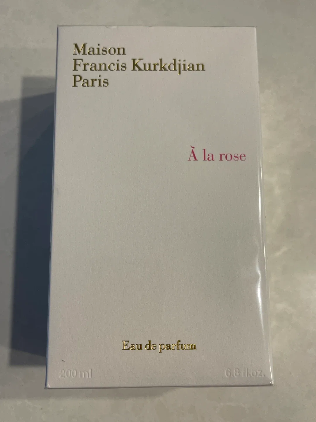Maison Francis Kurkdjian A La Rose Eau de Parfum 200ml Perfume