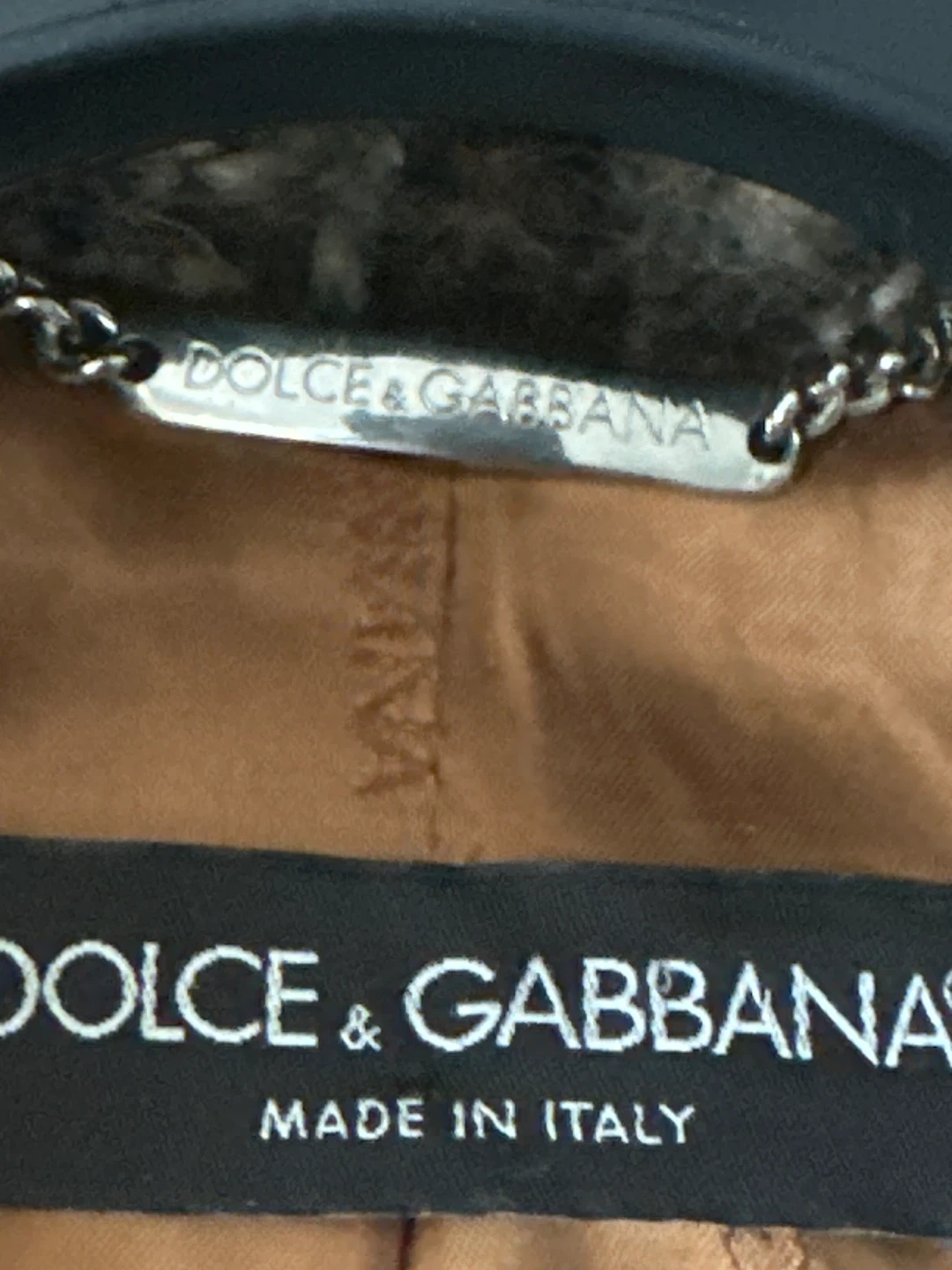 Dolce & Gabbana Fur Trimmed Coat Size 38 - photo 3