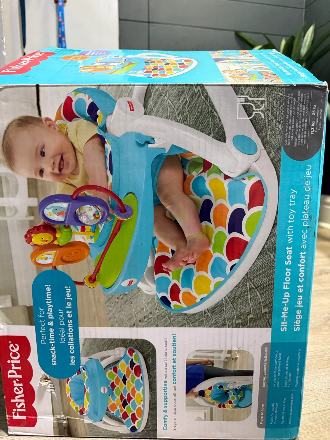Fisher-Price Sit-Me-Up Floor Seat - Like New!