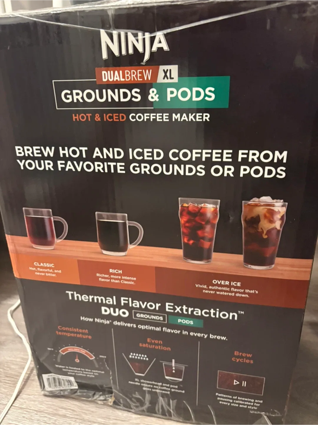 Ninja DualBrew XL Grounds & Pods Coffee Maker image indicator(6)