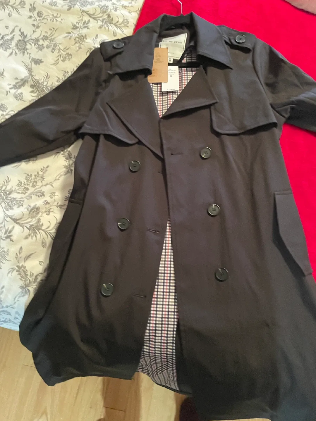 Point Zero Trench Coat - Size M