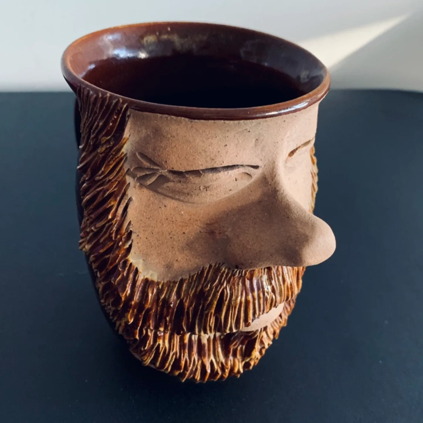 1980's Leishman Canadian Face Mug Artist Signed image indicator(2)