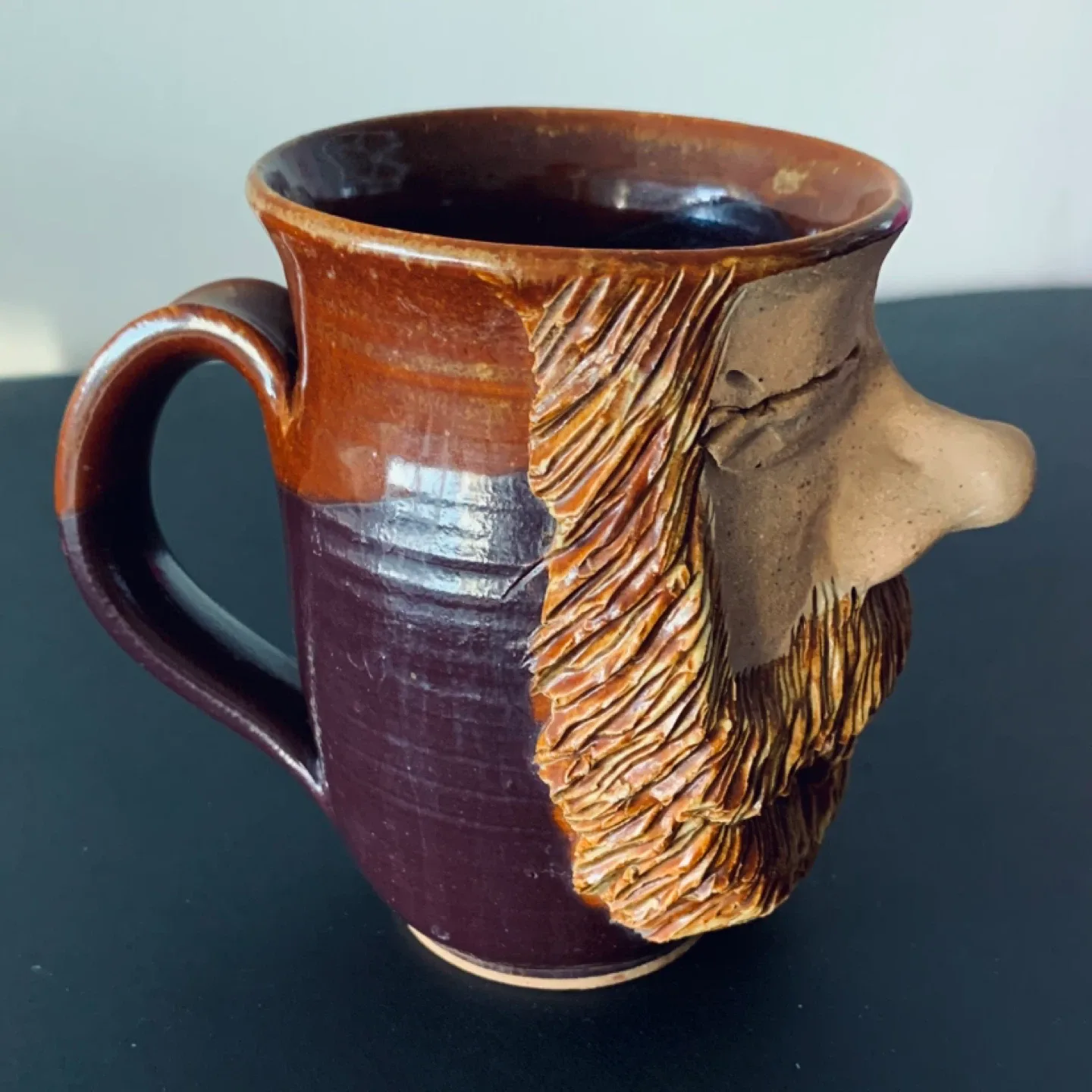 1980's Leishman Canadian Face Mug Artist Signed image indicator(4)