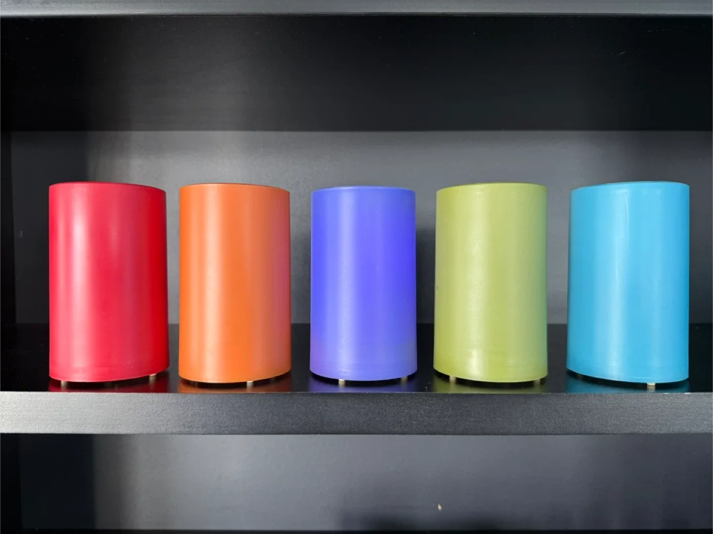 Set of 5 Colorful Candle Holders image indicator(2)