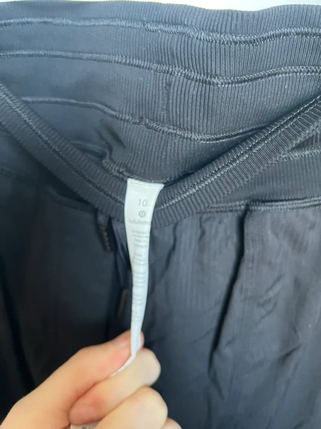 Size 10 black lulu dance studio pants image indicator(2)