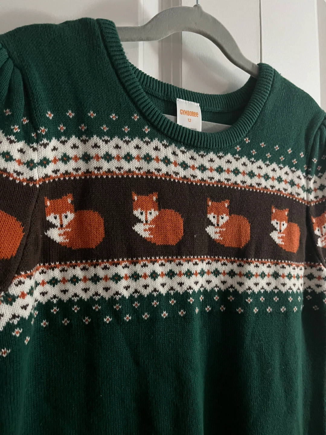 SET Gymboree Fox Sweater and Dress - Never Used - photo 2