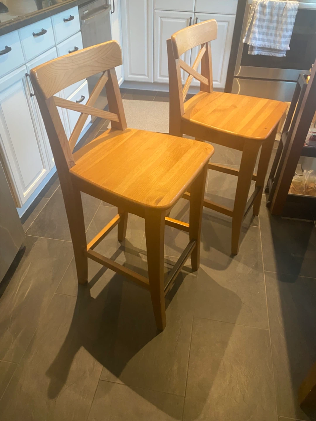 Wooden Bar Stools - photo 2
