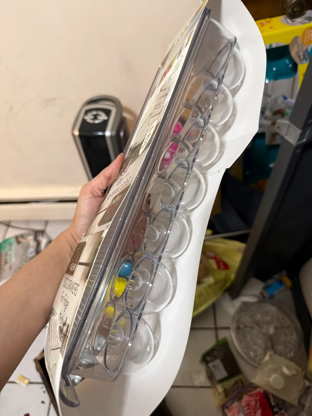 Egg Drawer Organizer for Fridge