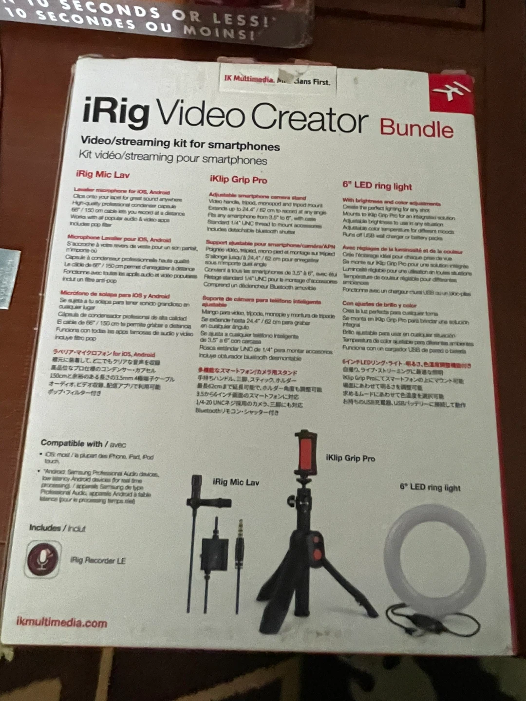 iRig Video Creator Bundle - New - photo 3