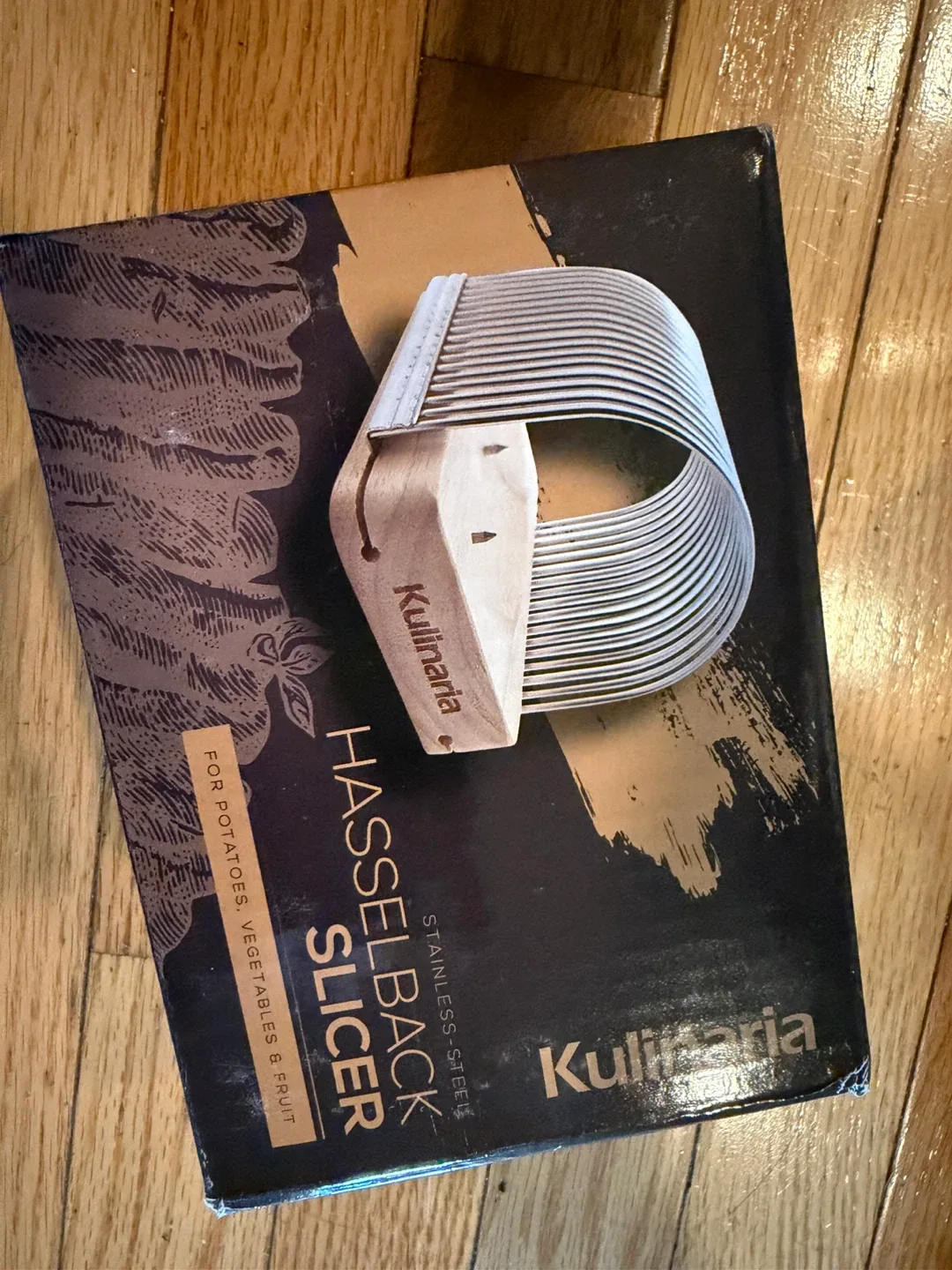 Kulinaria Stainless Steel Hasselback Slicer thumbnail