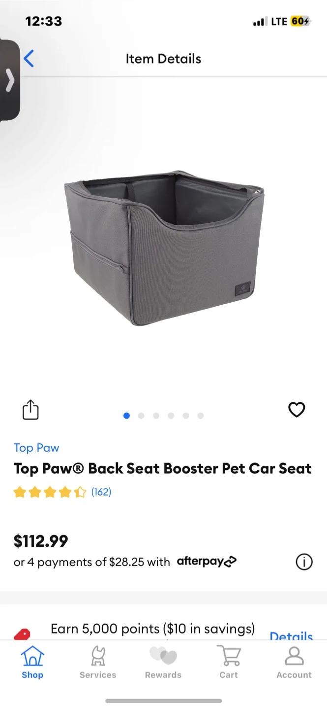 Car Booster Seat Dogs (Up To 30lbs) image indicator(7)