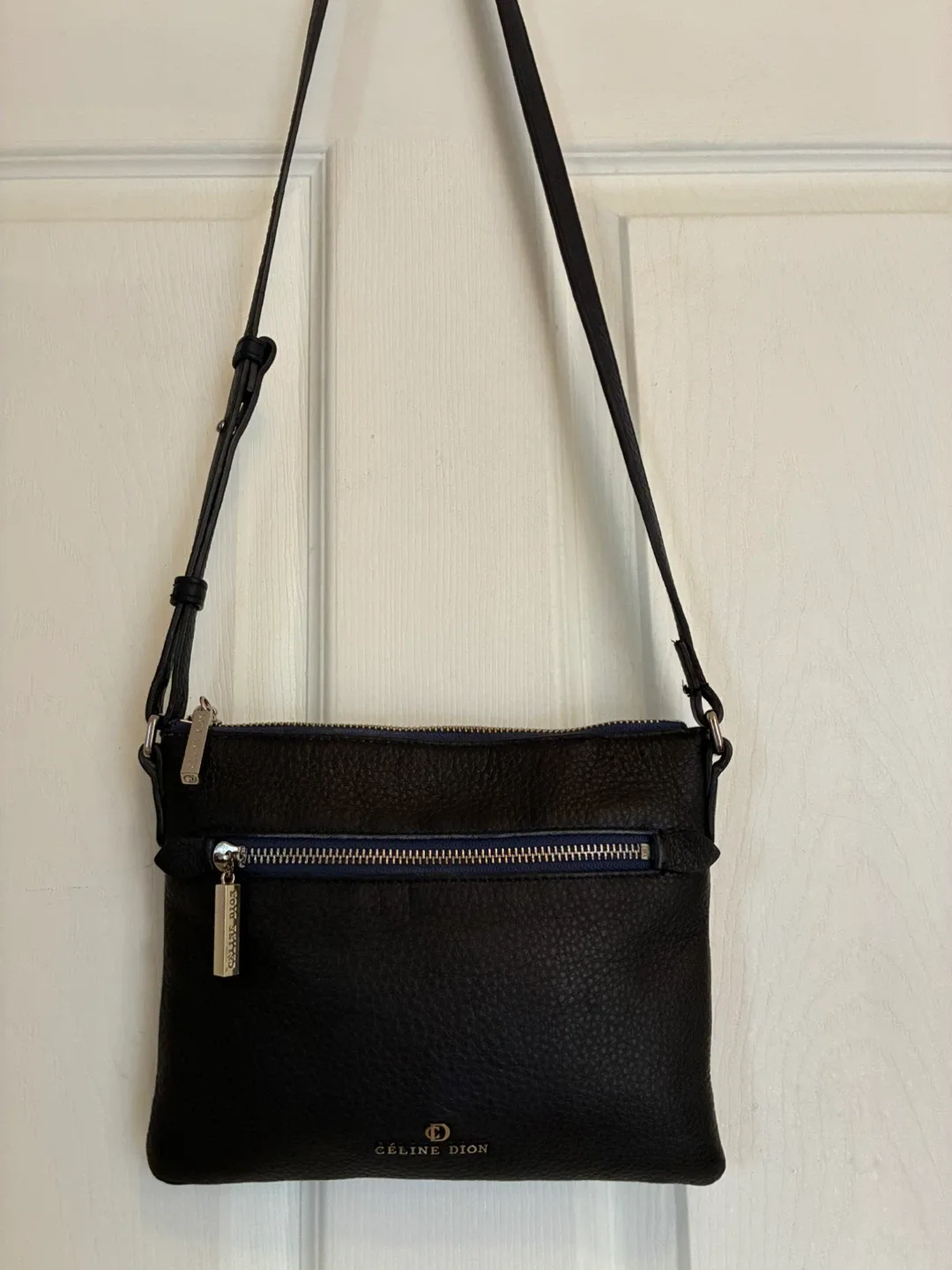 Céline Dion Black Crossbody Bag