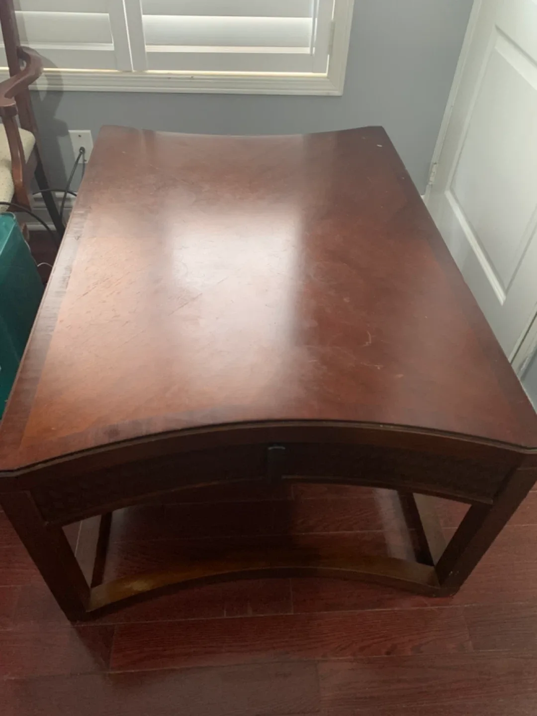 Wooden End Table with Drawer image indicator(2)