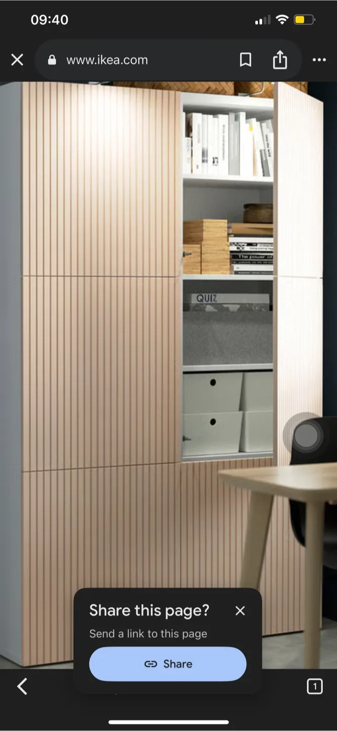 White Storage Cabinet ( Moving Out) image indicator(10)