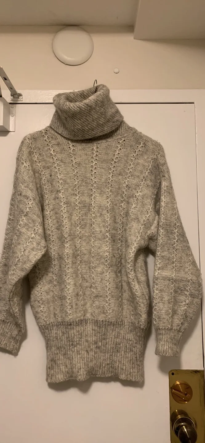 Beige Knit Turtleneck Sweater image indicator(3)