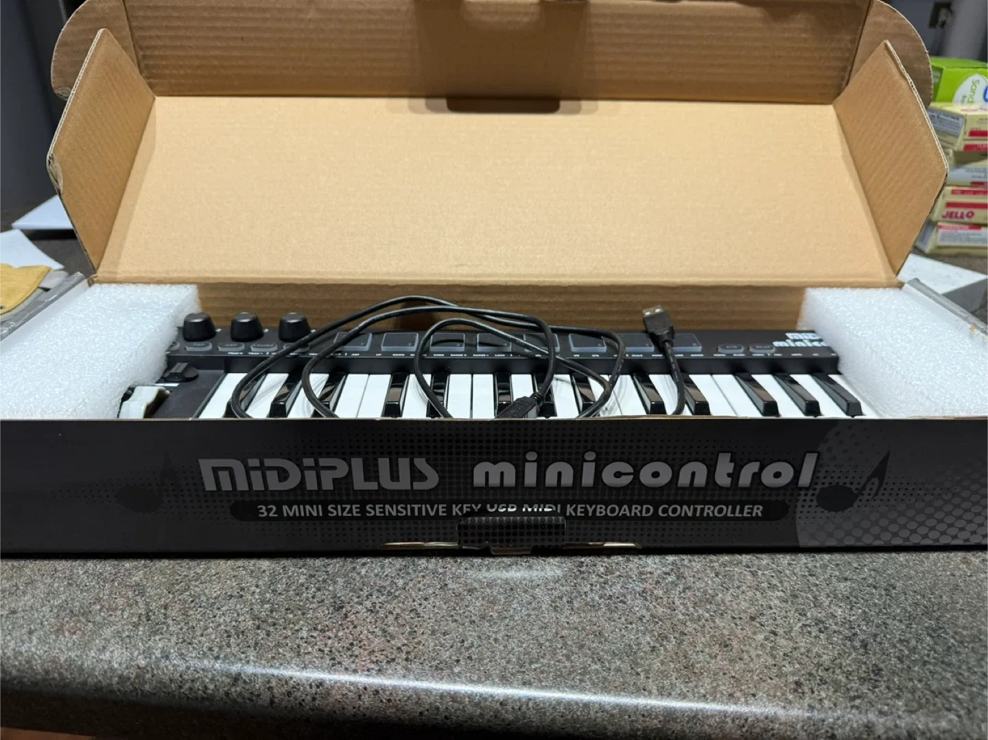 Midiplus minicontrol USB MIDI keyboard controller image indicator(2)