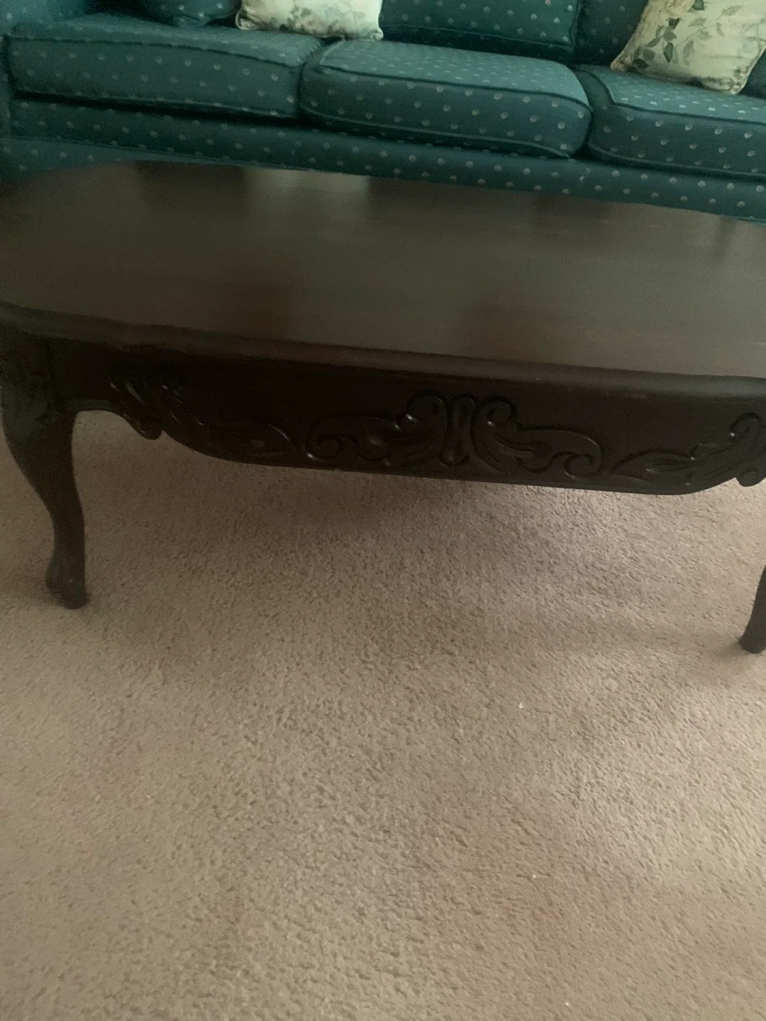 Dark Wood Coffee Table image indicator(2)