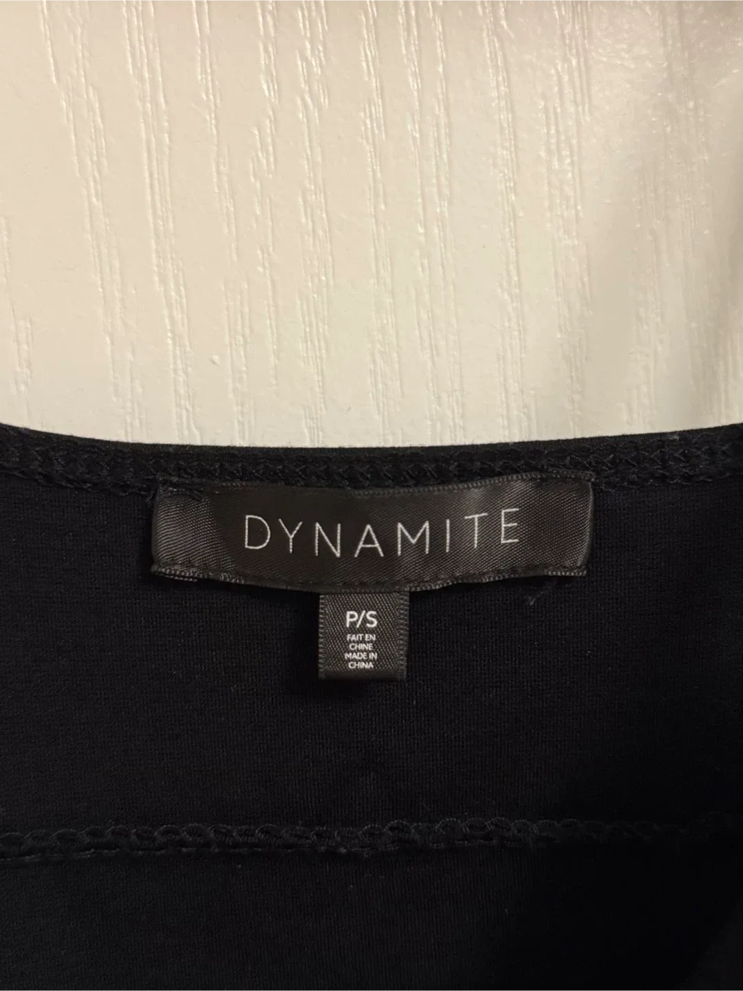 Dynamite Black Mini Dress - Size Small image indicator(2)