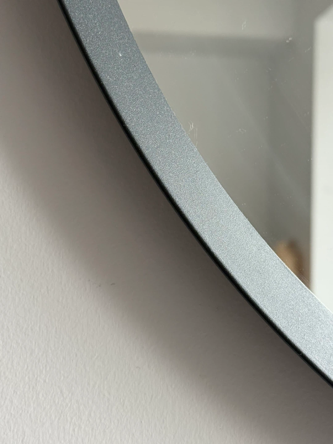 Round Black Framed Mirror - photo 5