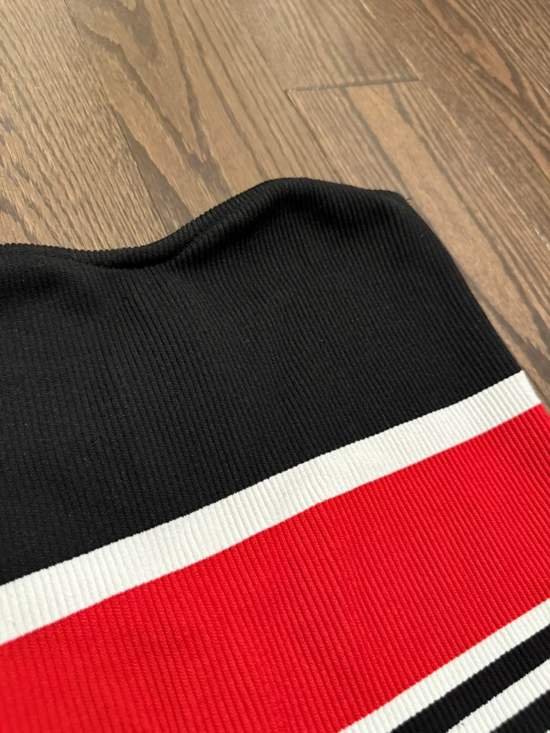 Dynamite XS/S Black Ribbed Tube Top image indicator(4)