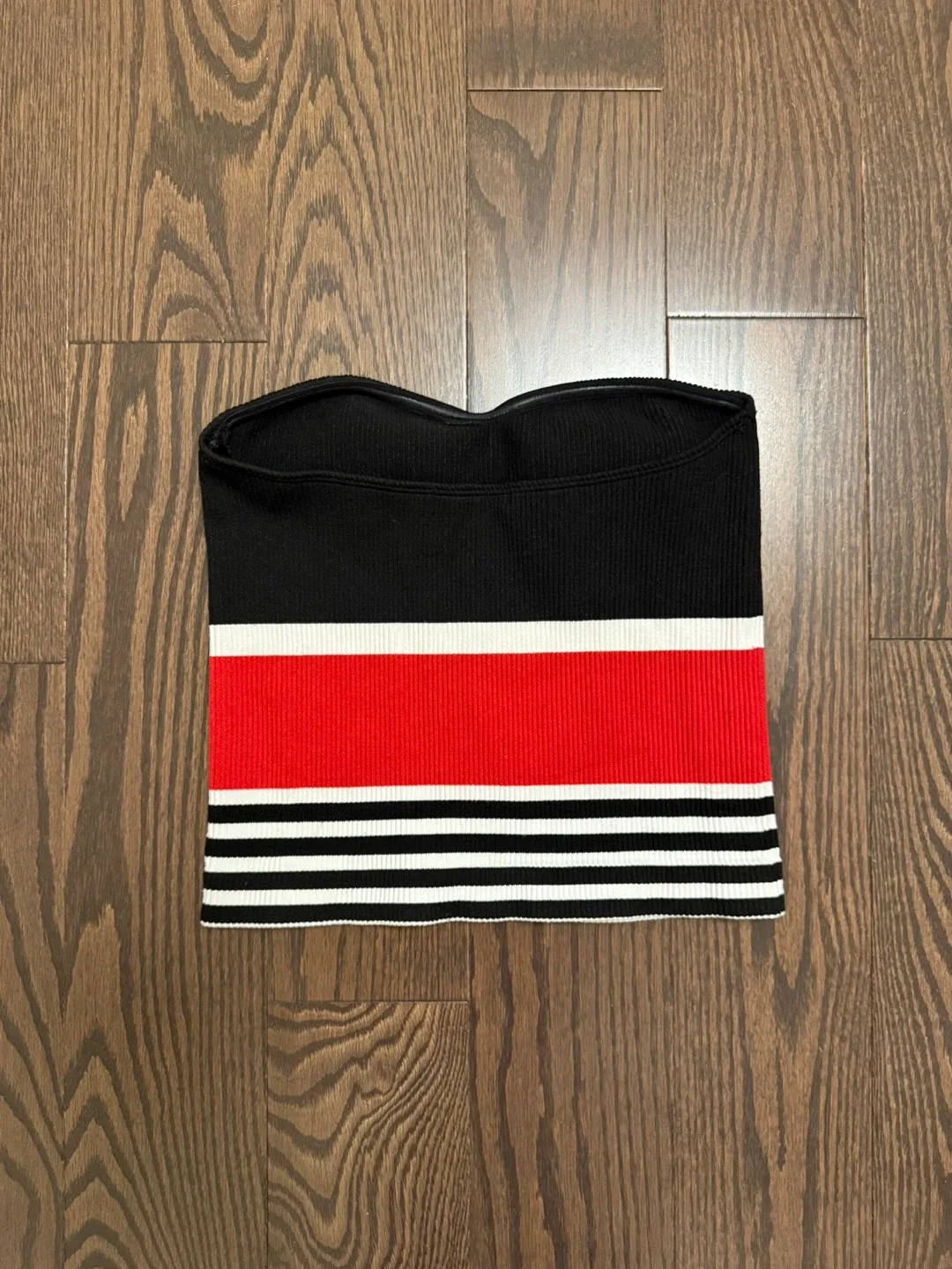 Dynamite XS/S Black Ribbed Tube Top image indicator(2)