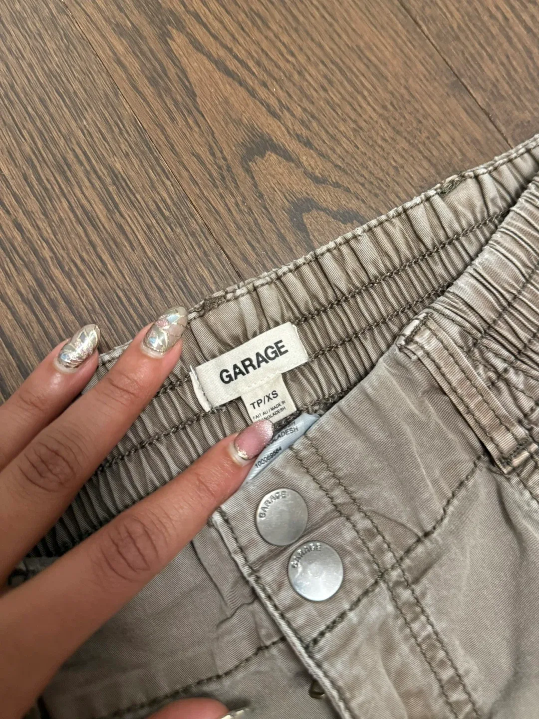 Garage XS/S Cargo Pants - Khaki image indicator(2)