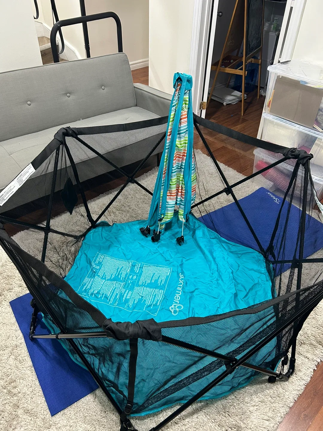 Summer Infant Pop 'n Play Ultimate Playard with Canopy image indicator(3)