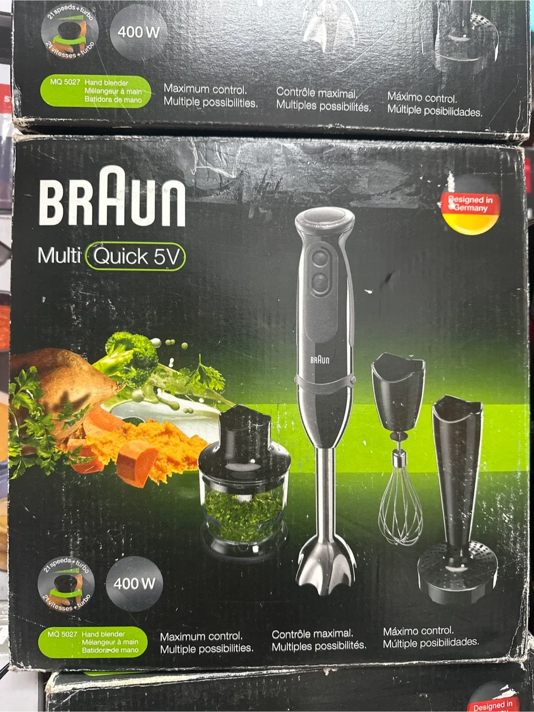 Braun MultiQuick 5V Hand Blender MQ 5027