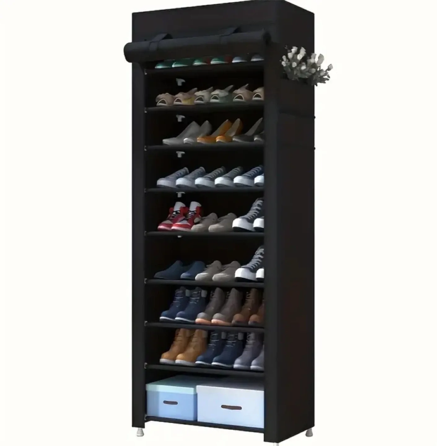 10 layers Shoe Rack Organizer (BRAND NEW IN BOX) image indicator(3)