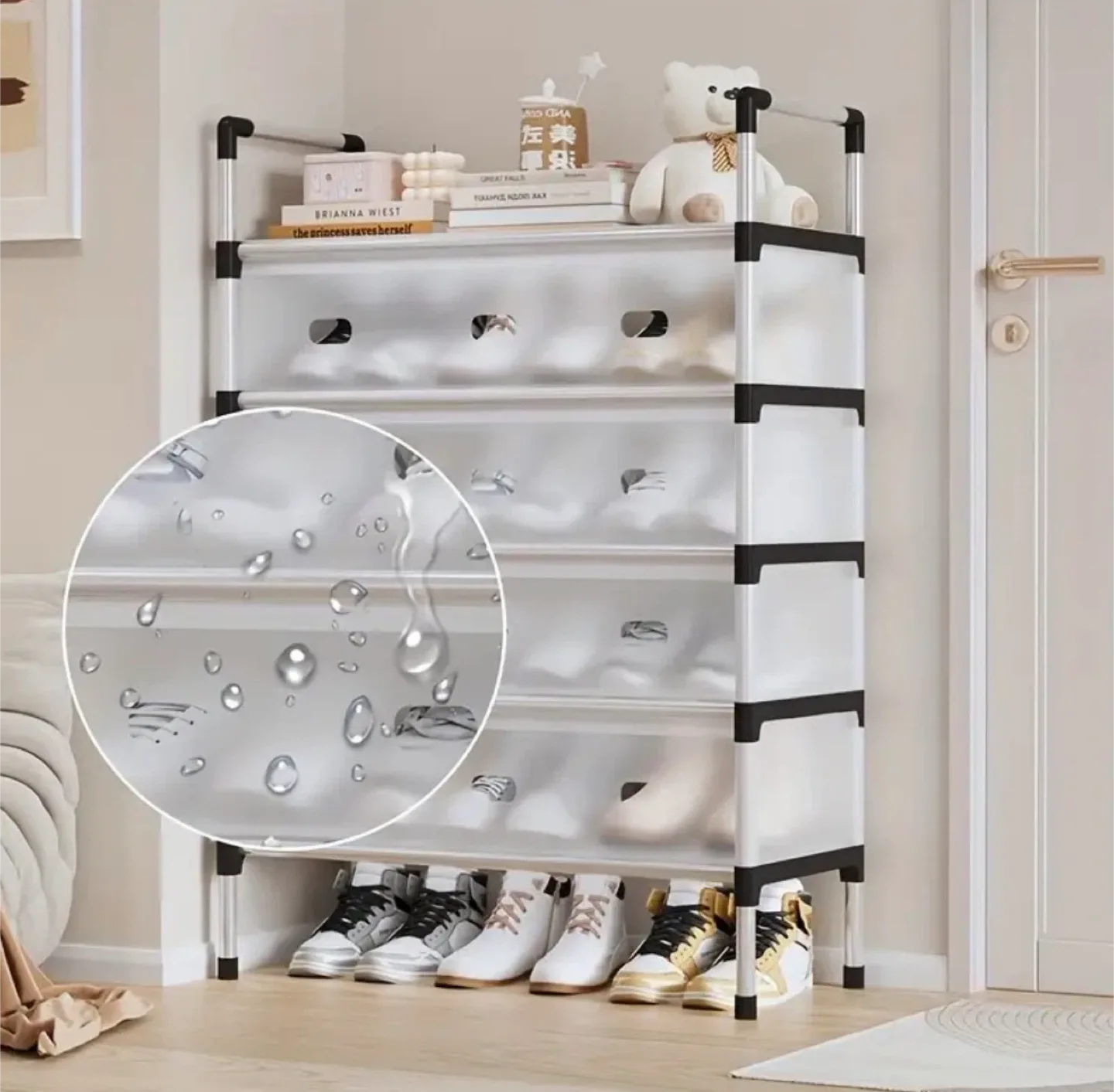 5-Tier Shoe Rack Organizer (Brand new in box) image indicator(3)