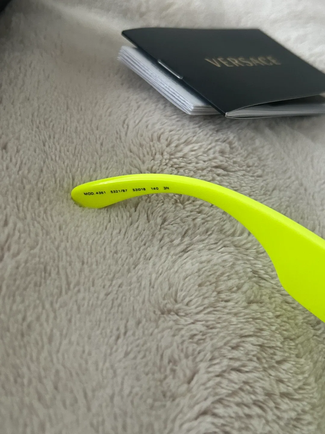 Versace Yellow/Green Sunglasses with International Warranty image indicator(7)